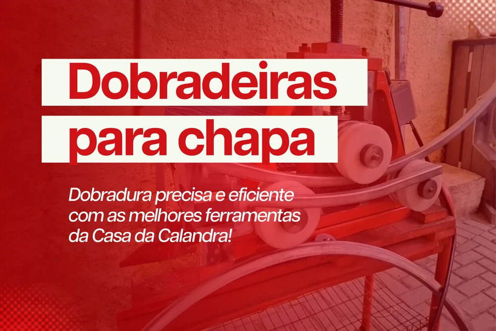 Dobradeira para chapas